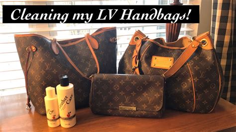 cleaning louis vuitton canvas bags.